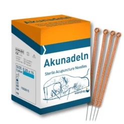 Akupunkturnadeln mit Kupfergriff