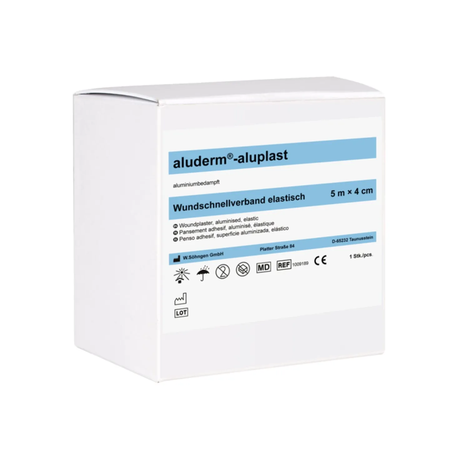 aluderm®-aluplast Wundpflaster, gerollt