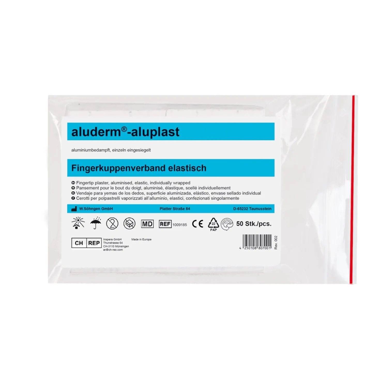 Aluplast Fingerkuppenverband