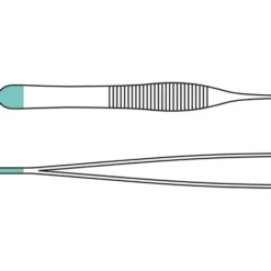 Anatomische Pinzette nach Adson, gerade, 12 cm