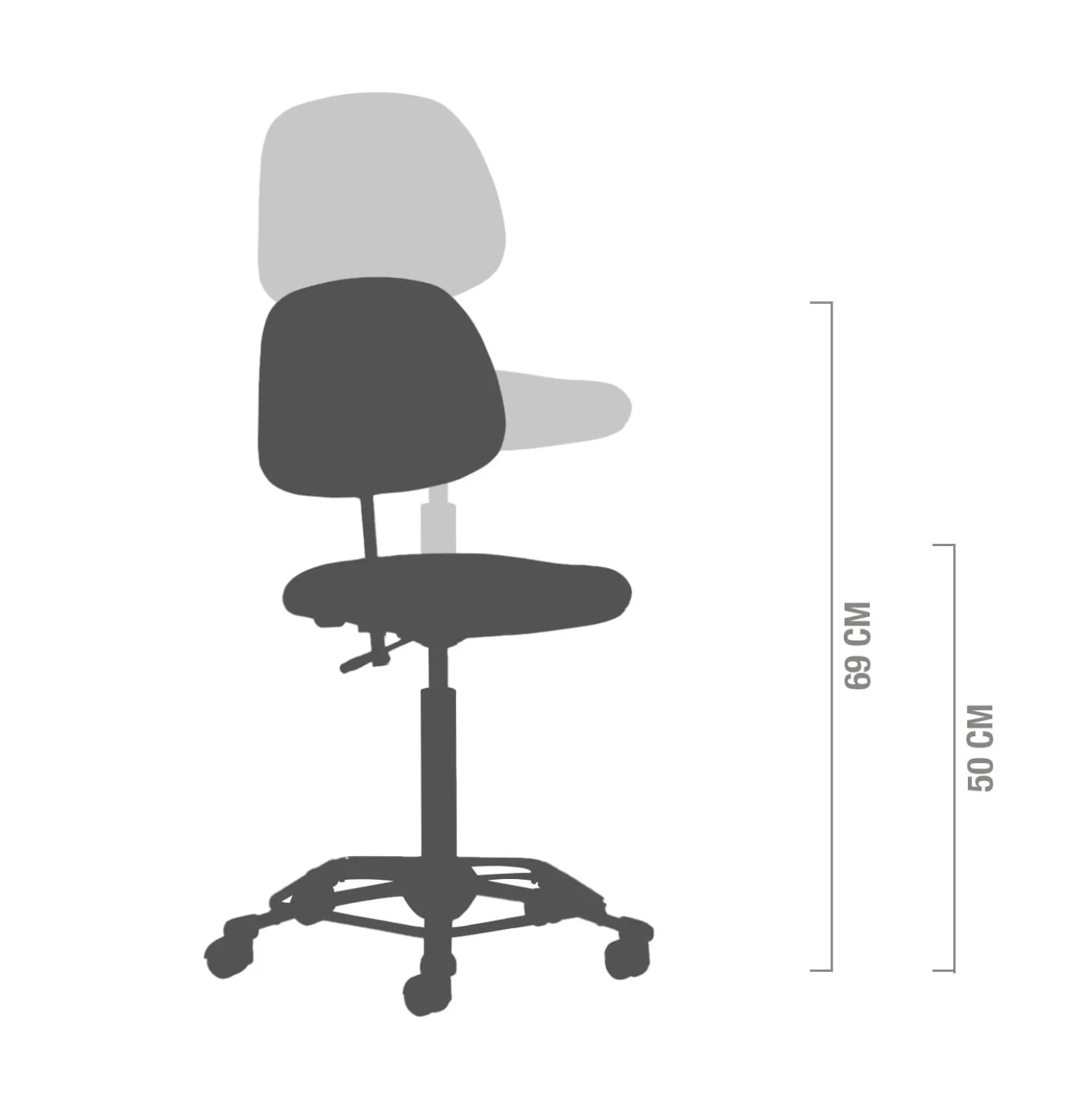 Arbeitsdrehstuhl