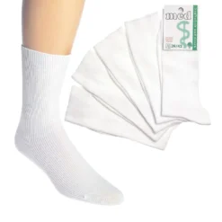 Arztsocken, weiß