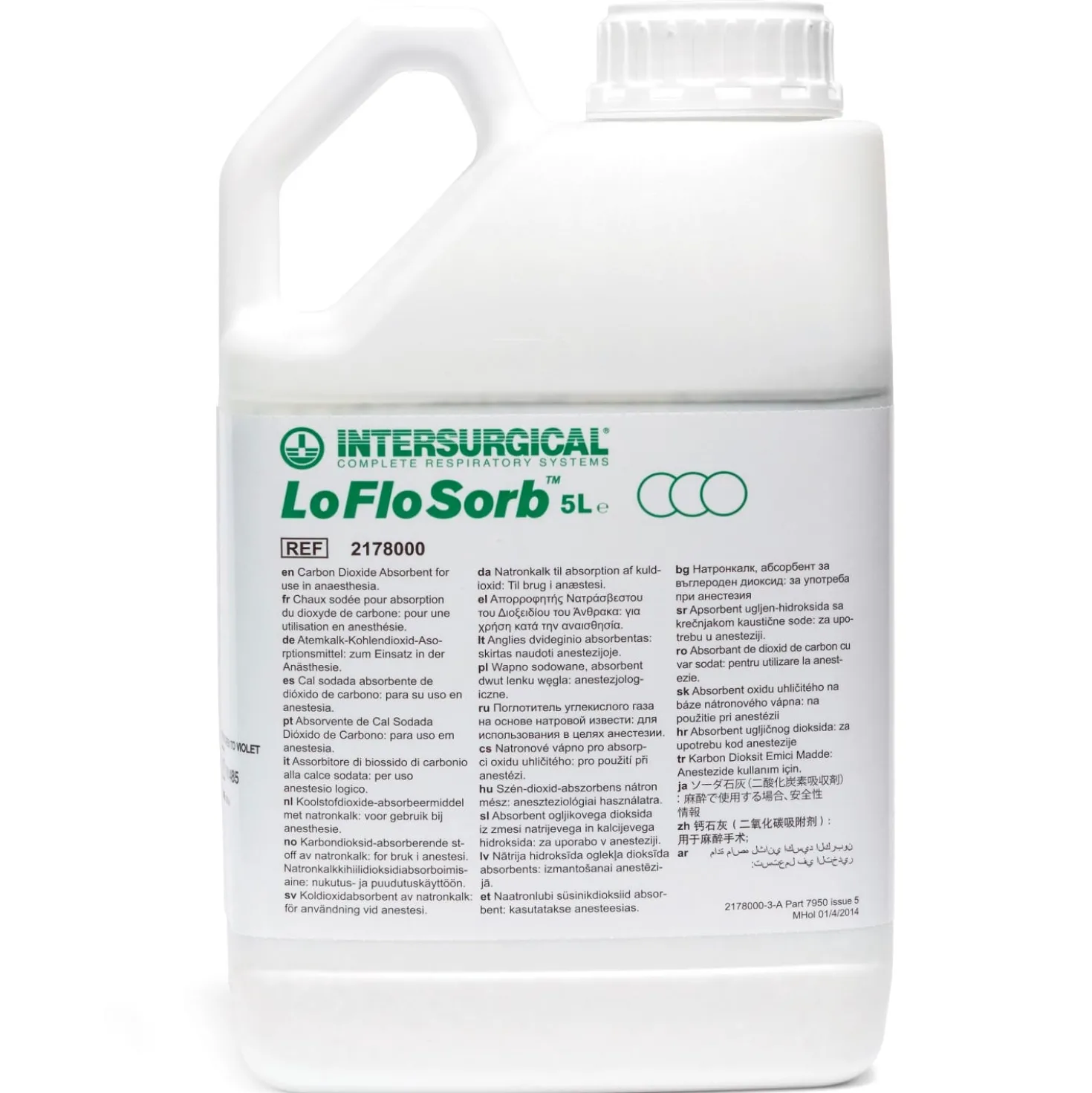 Atemkalk «LoFloSorb» von Intersurgical