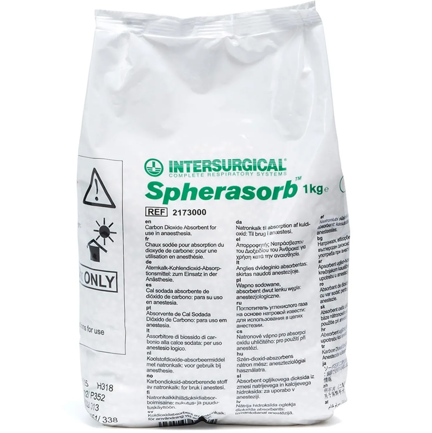 Atemkalk «Spherasorb» von Intersurgical