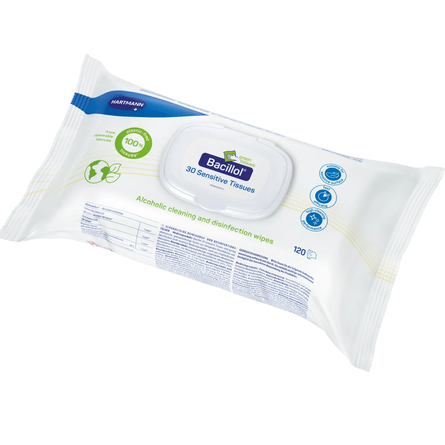 Bacillol® 30 Sensitive Green Tissues