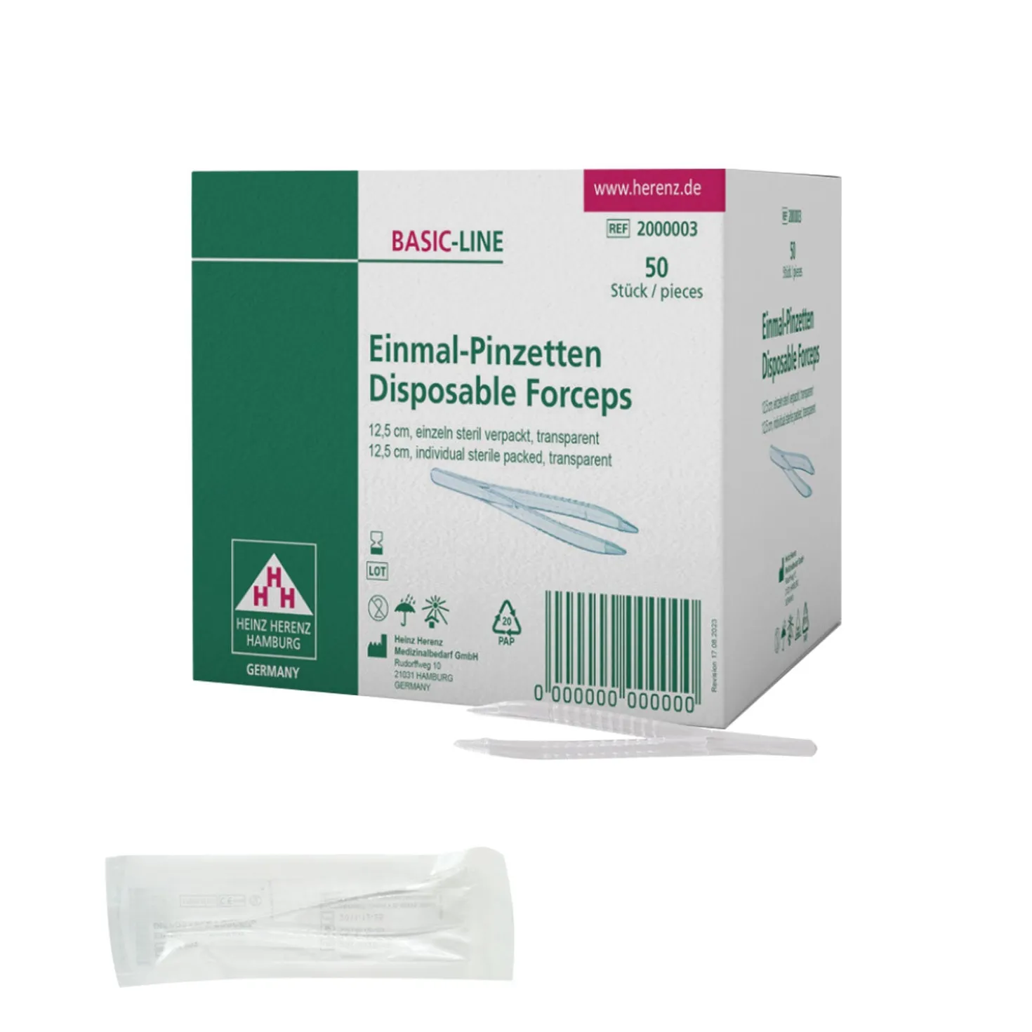 Basic-Line Einmal-Pinzetten