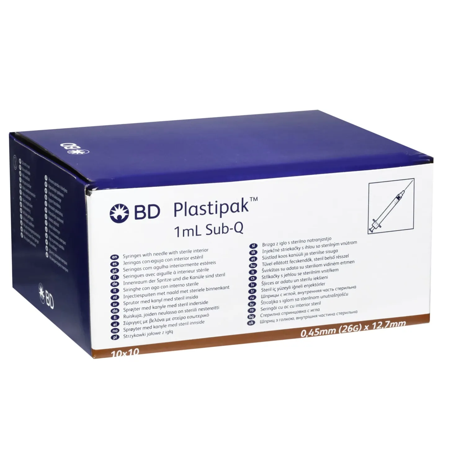 BD Plastipak™ Sub-Q Spezialspritze