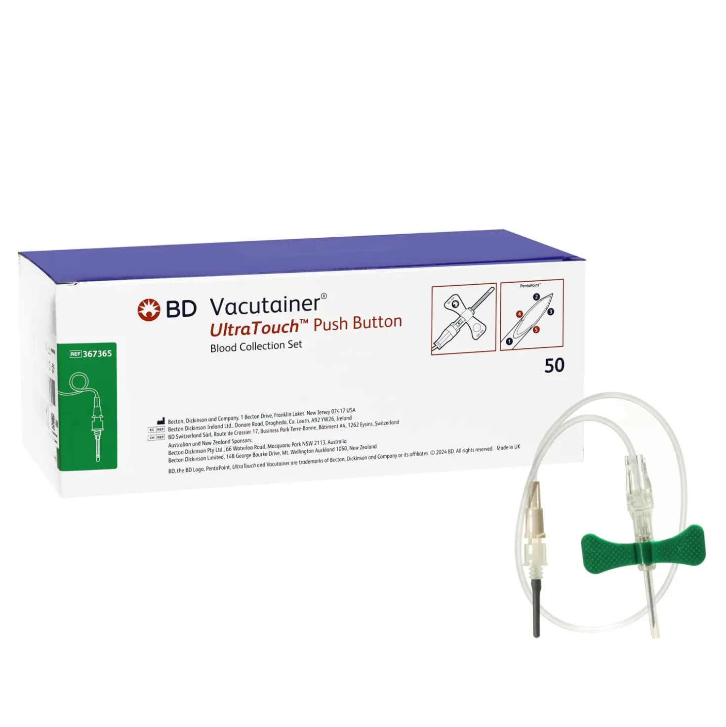BD Vacutainer® UltraTouch™ Push Button