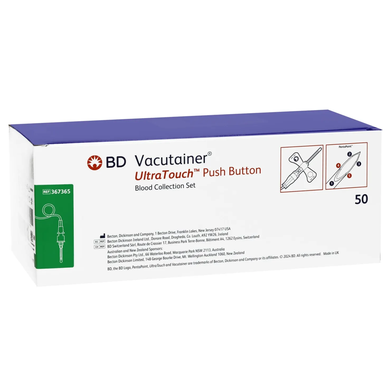 BD Vacutainer® UltraTouch™ Push Button