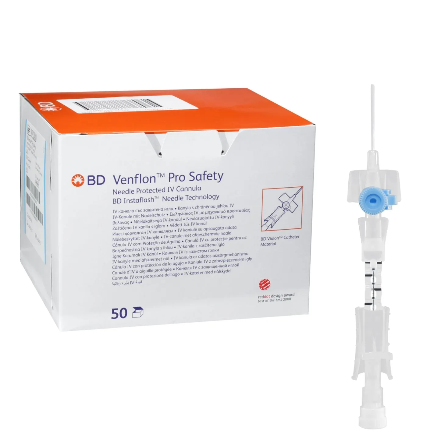 BD Venflon™ Pro Safety mit Instaflash™