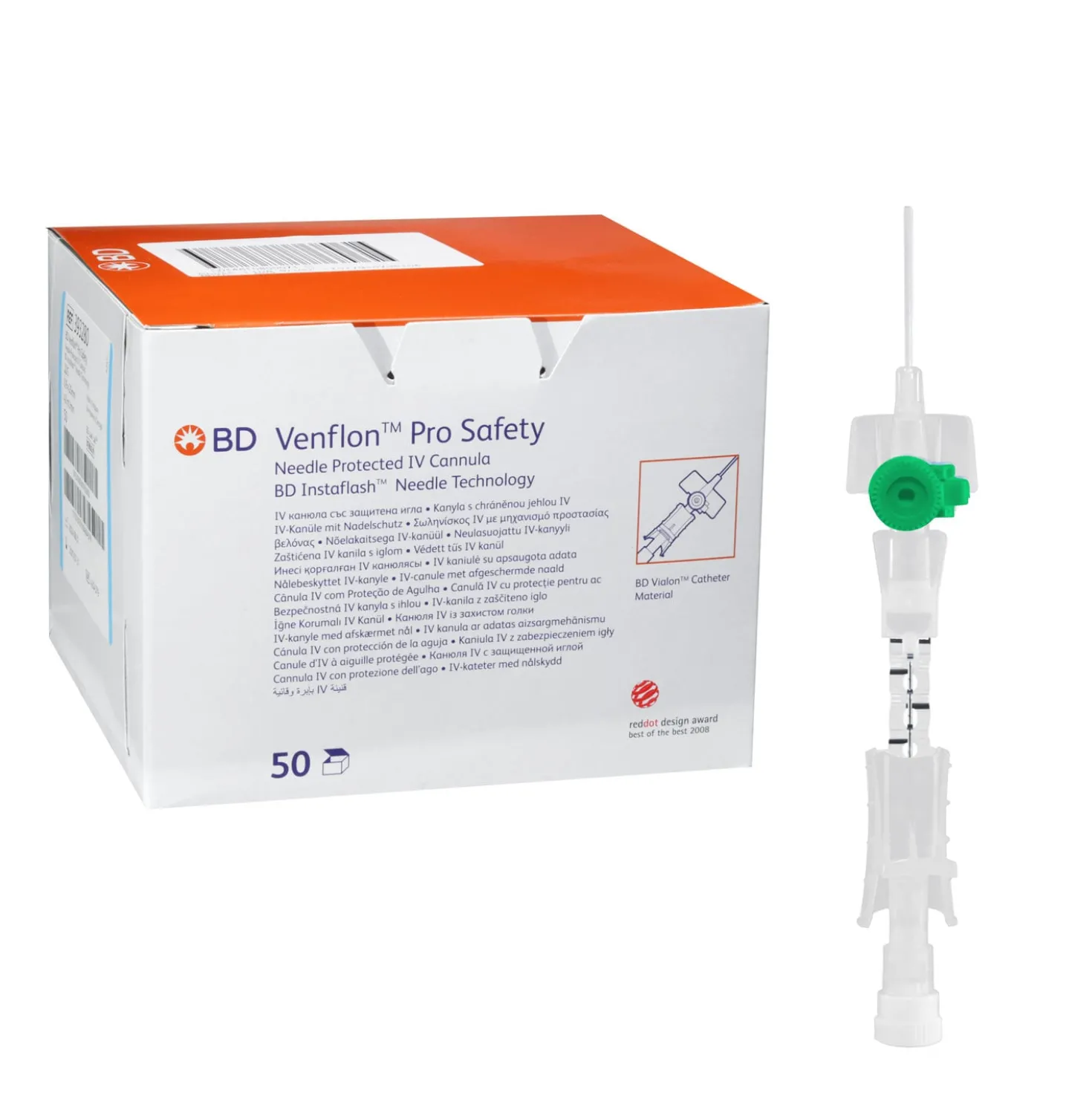 BD Venflon™ Pro Safety mit Instaflash™