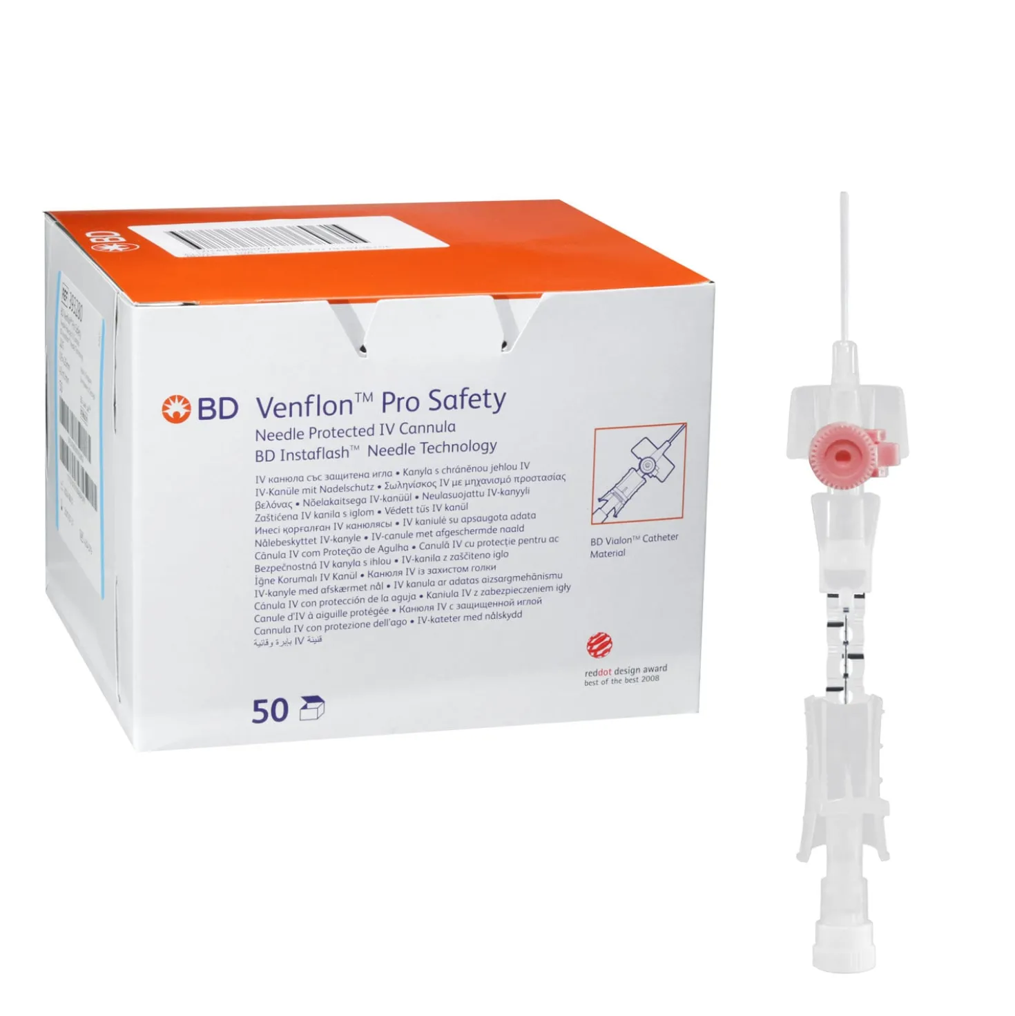 BD Venflon™ Pro Safety mit Instaflash™