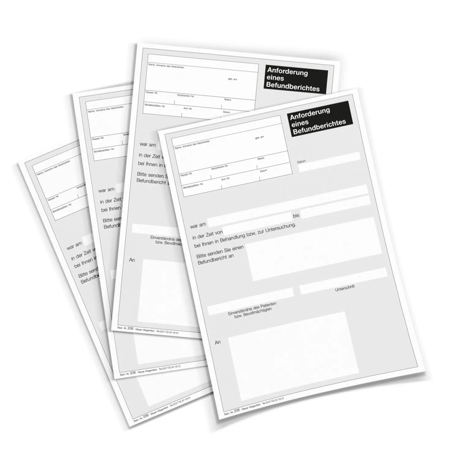 Befundanforderungsformular