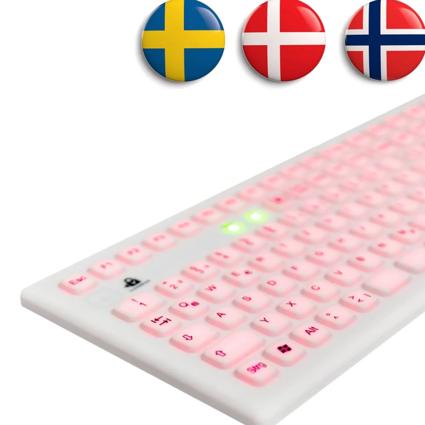 Beleuchtete Tastatur