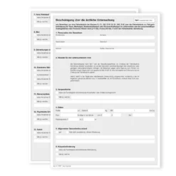 Bescheinigung für ärztliche Untersuchung