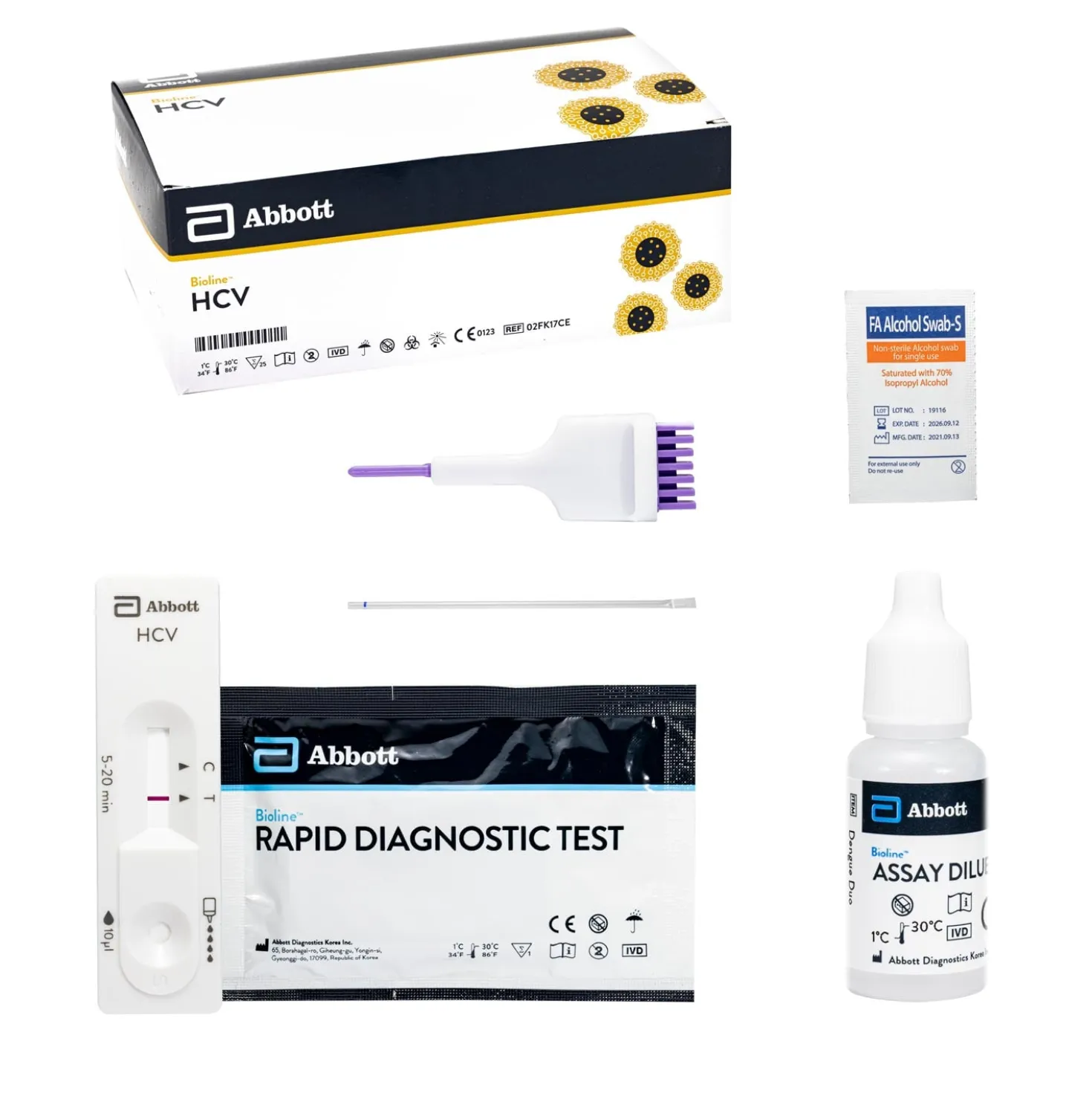 Bioline™ HCV Antikörper-Testset