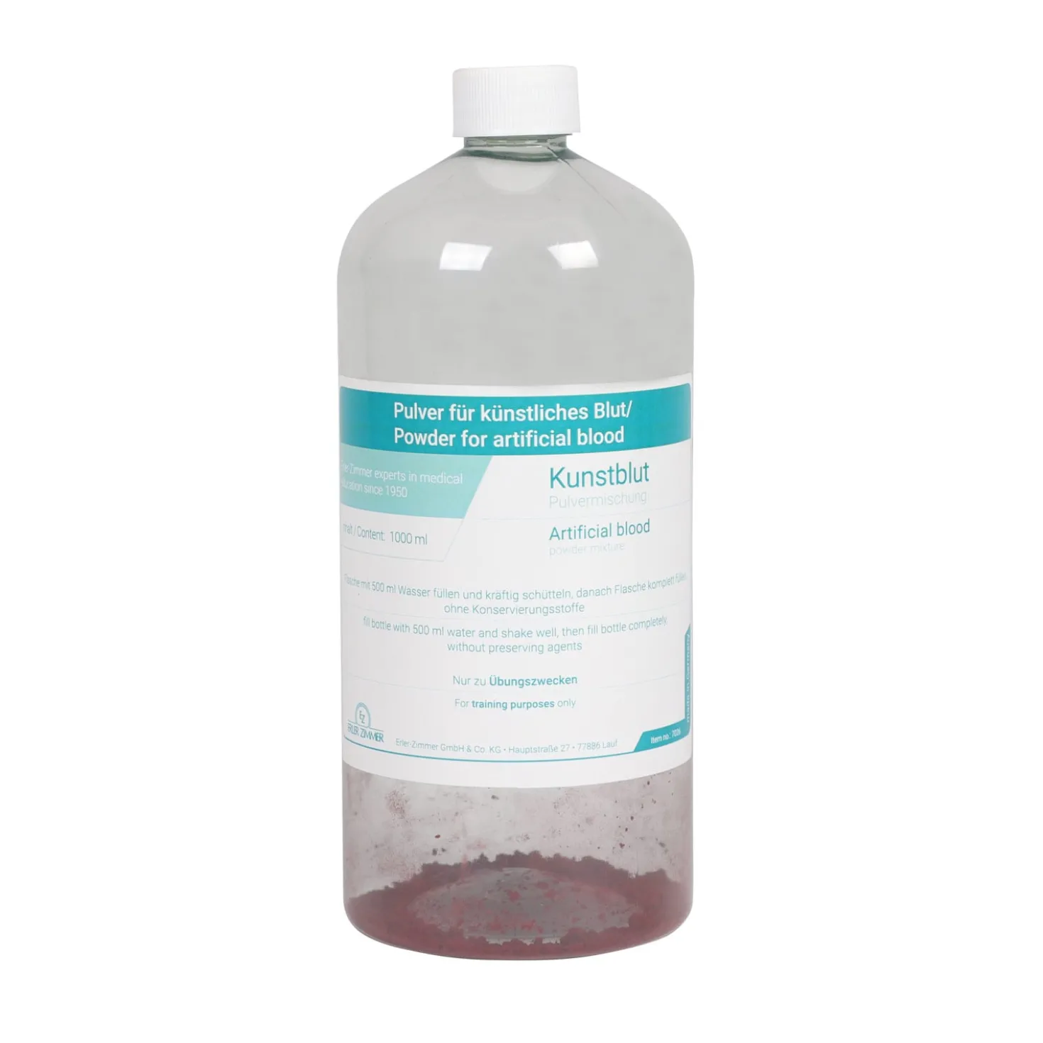 Blutpulver für 1000 ml Kunstblut
