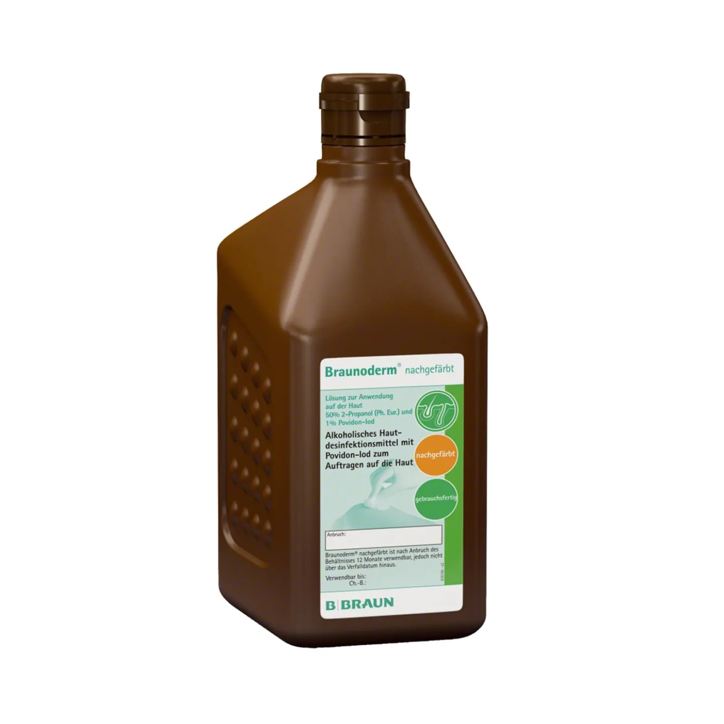 Braunoderm® nachgefärbt