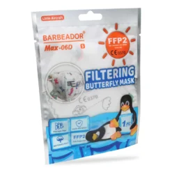 Bunte FFP2-Maske für Kinder