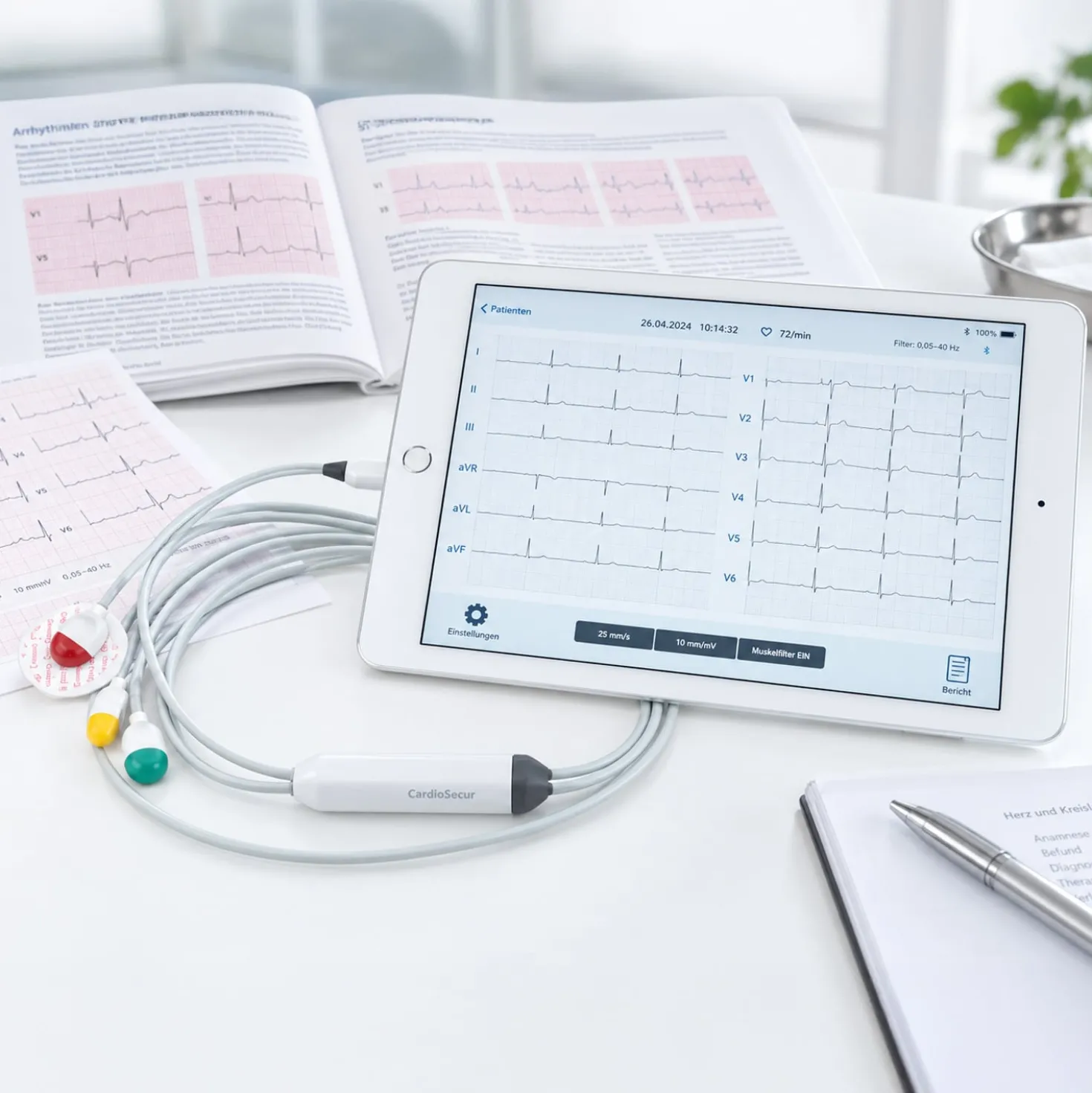 CardioSecur Active 15-Kanal-EKG