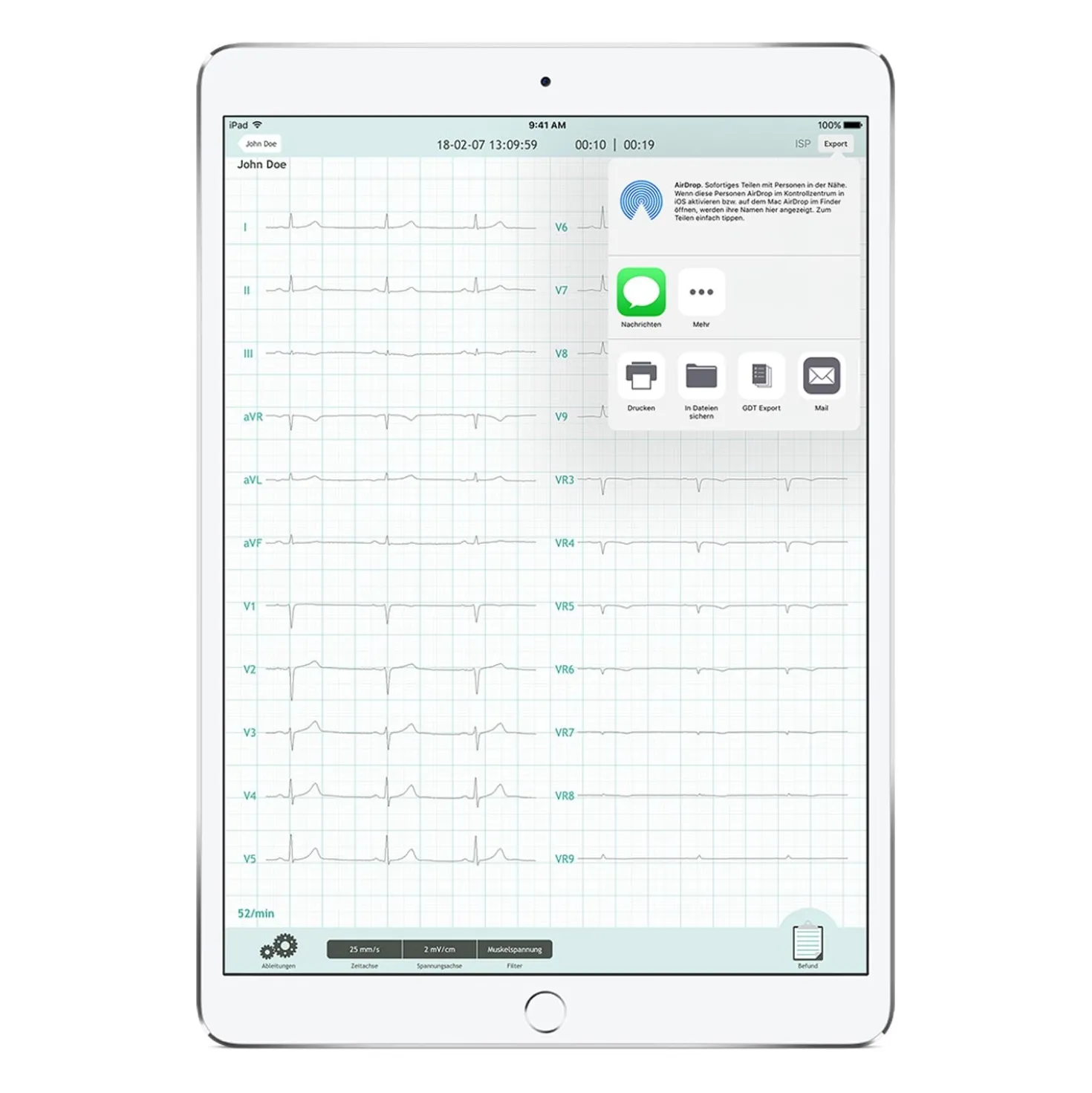 CardioSecur Pro GDT Integrationsoption