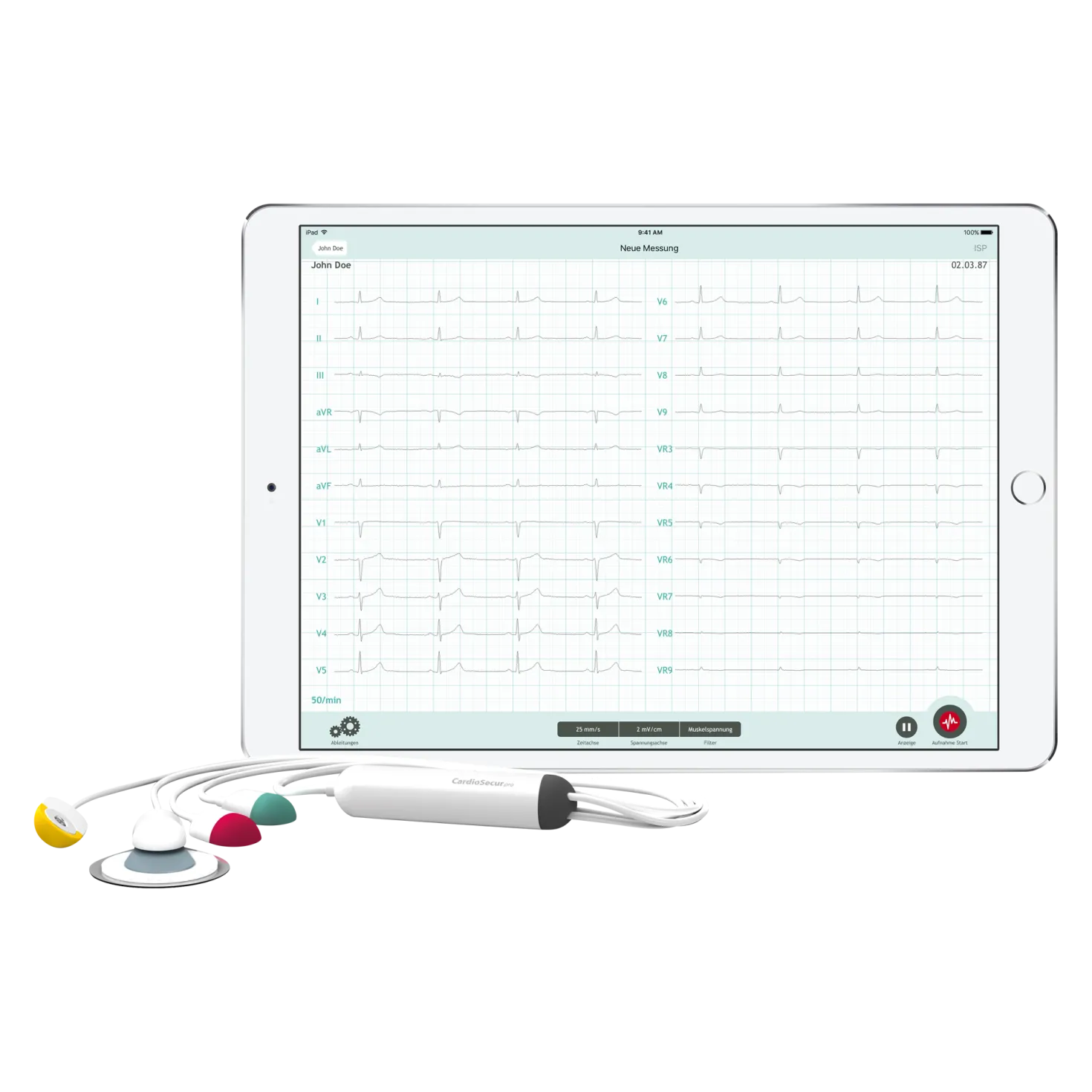 CardioSecur Pro 12-Kanal-EKG