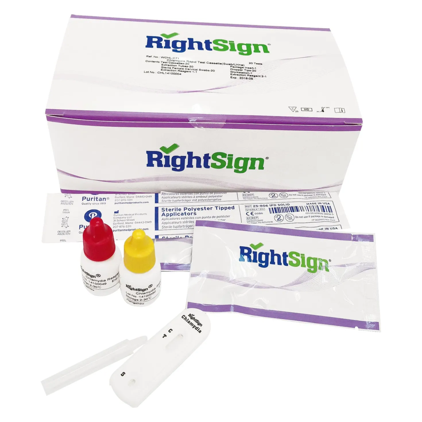 Chlamydien-Schnelltest, Right Sign