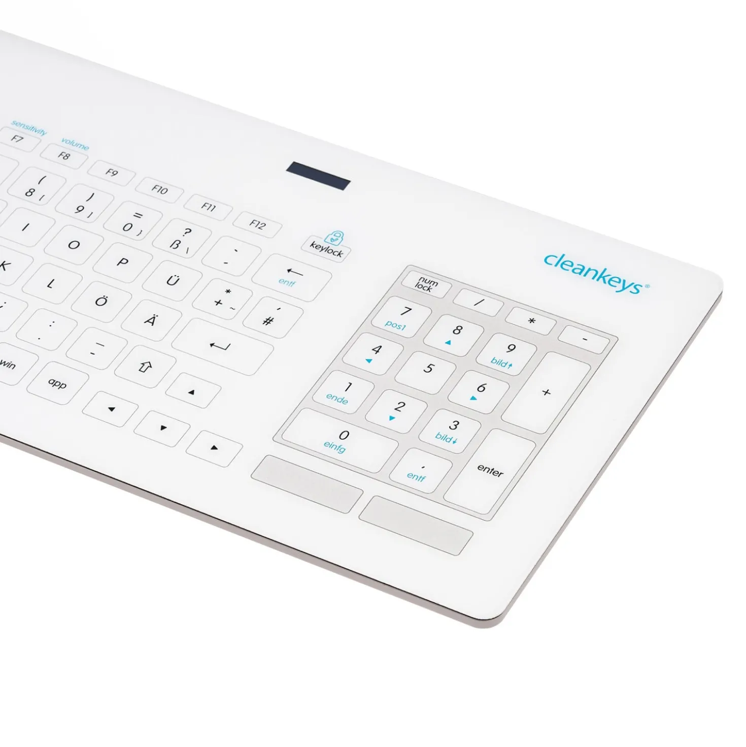 CLEANKEYS® CK6 Glastastatur