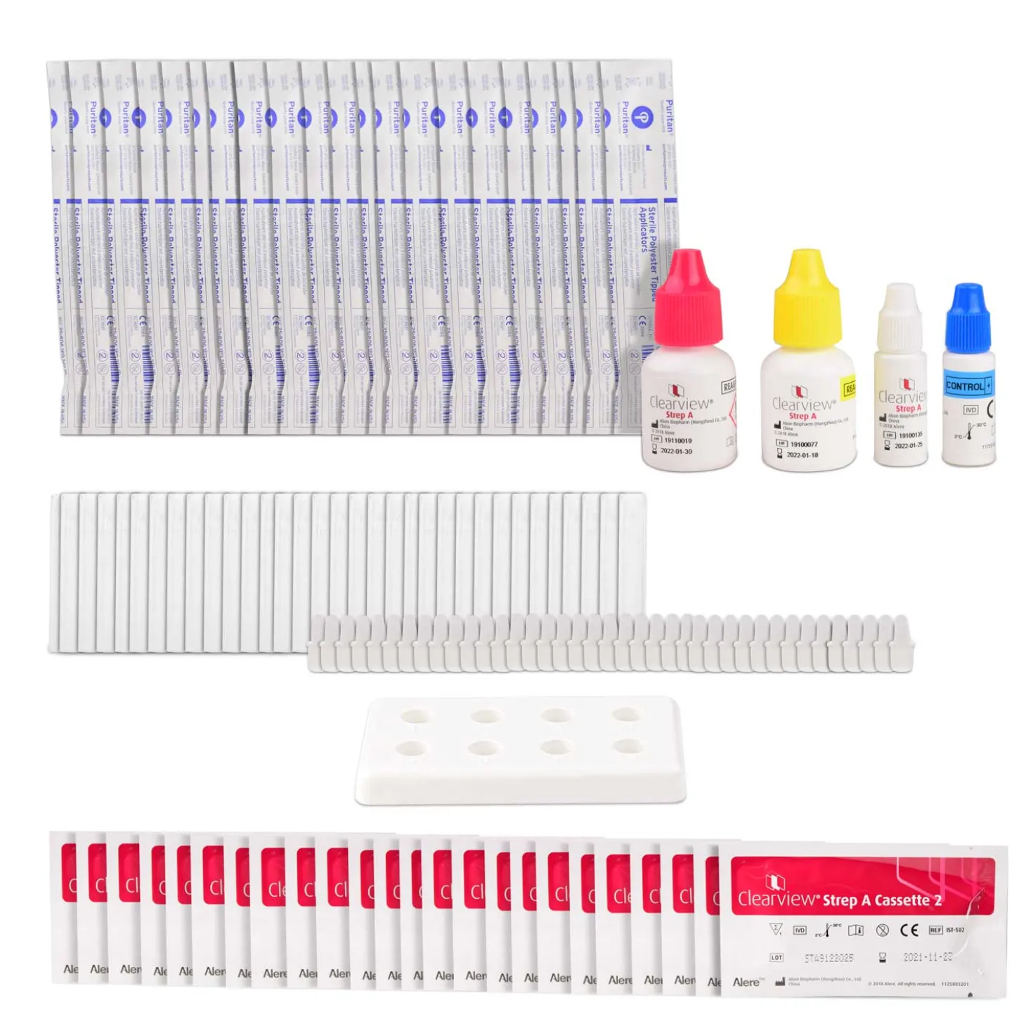Clearview Strep A Cassette 2, 25 Testkassetten