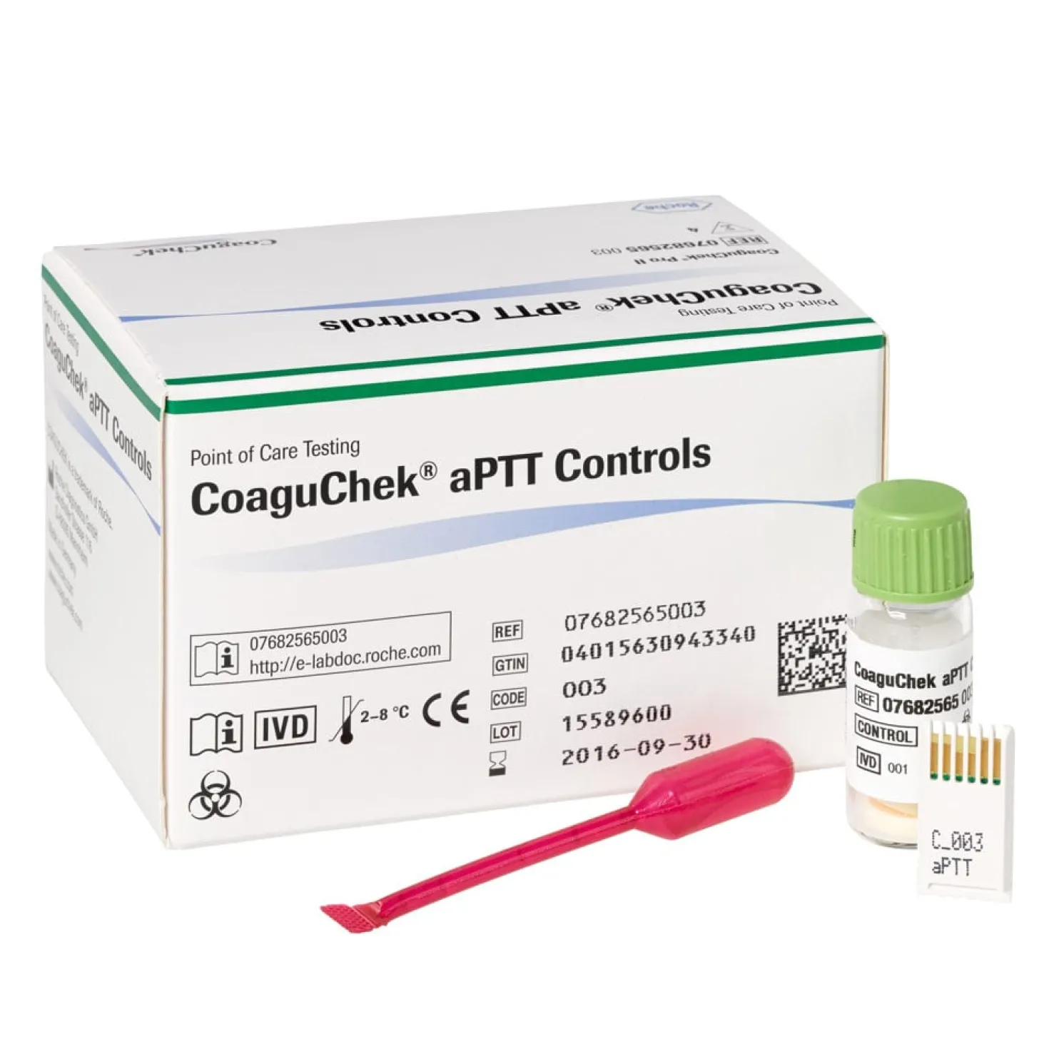 CoaguChek aPTT Controls Kontrolllösung