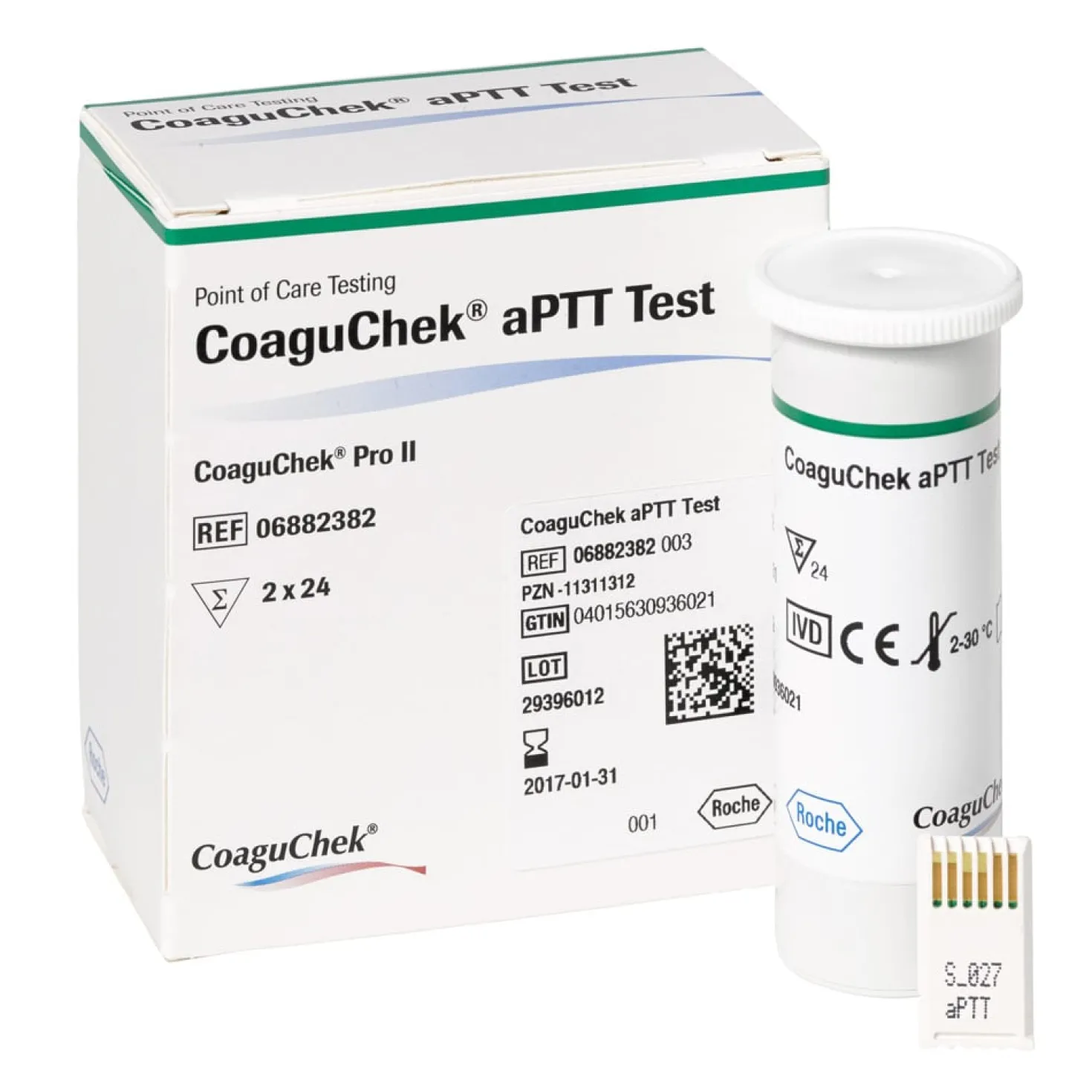 CoaguChek aPTT Teststreifen