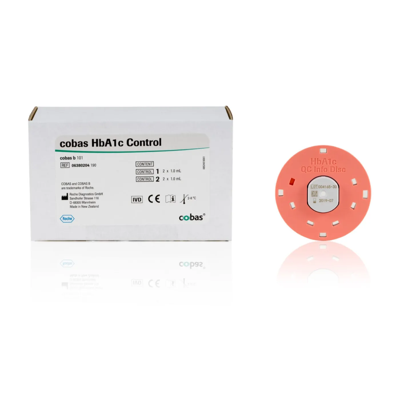 cobas b 101 HbA1c Kontrolle