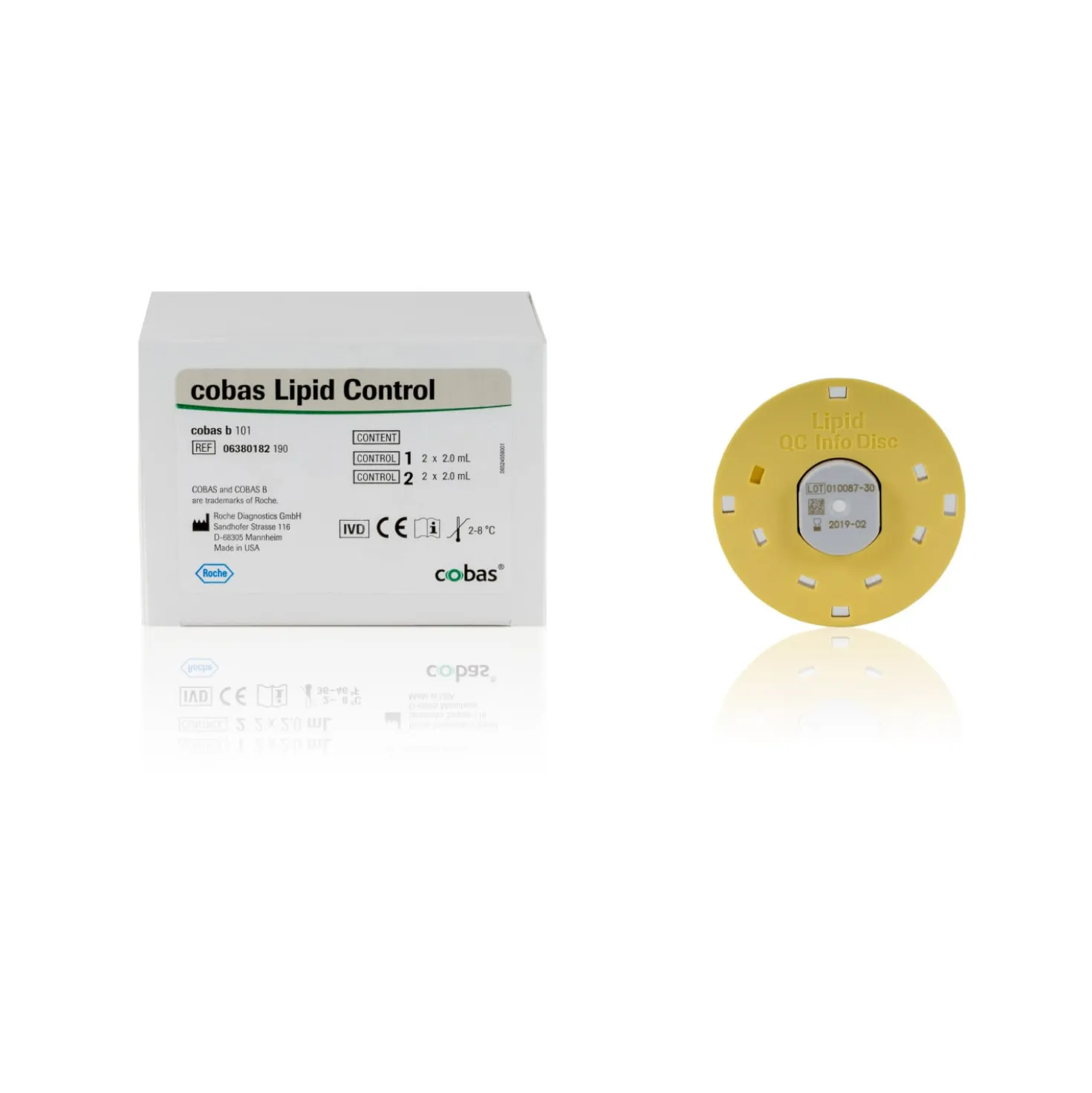 cobas b 101 Lipid Kontrolle
