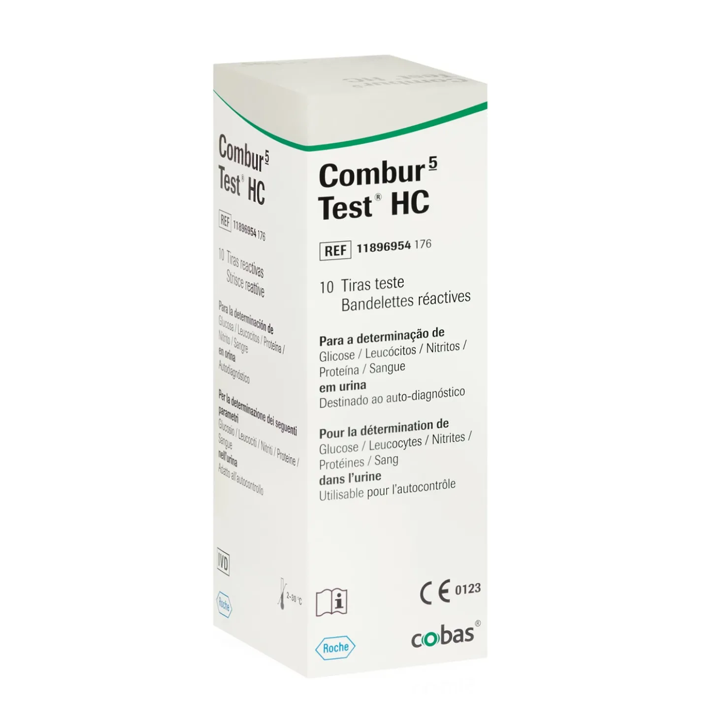 Combur 5 Test HC, 10 Urinteststreifen