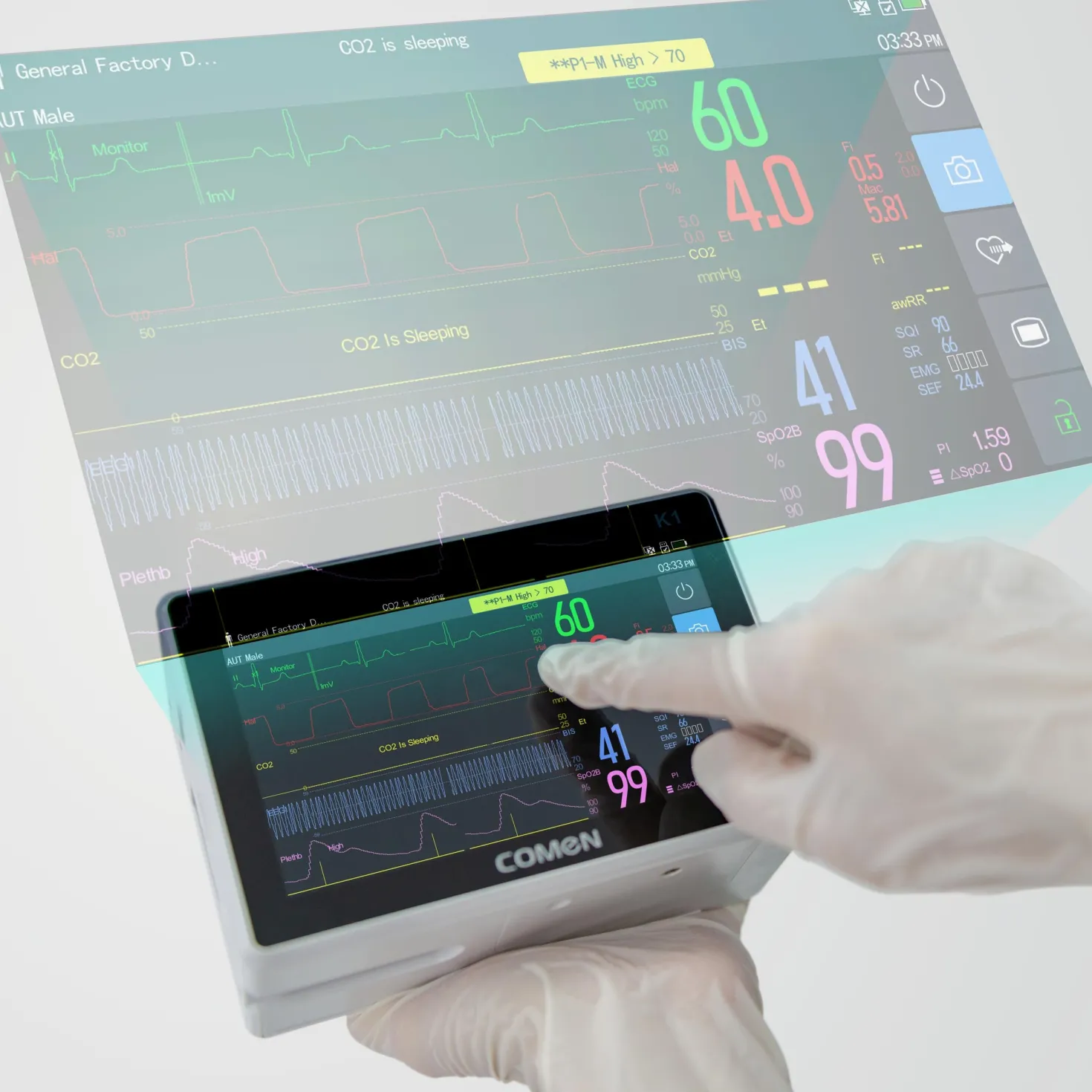 COMEN Patientenmonitor K1