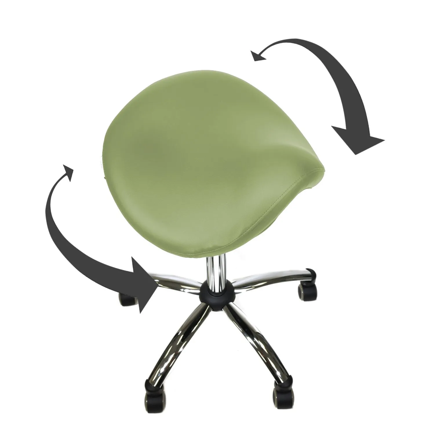 Comfort-Sattelhocker mit Swing-Mechanismus