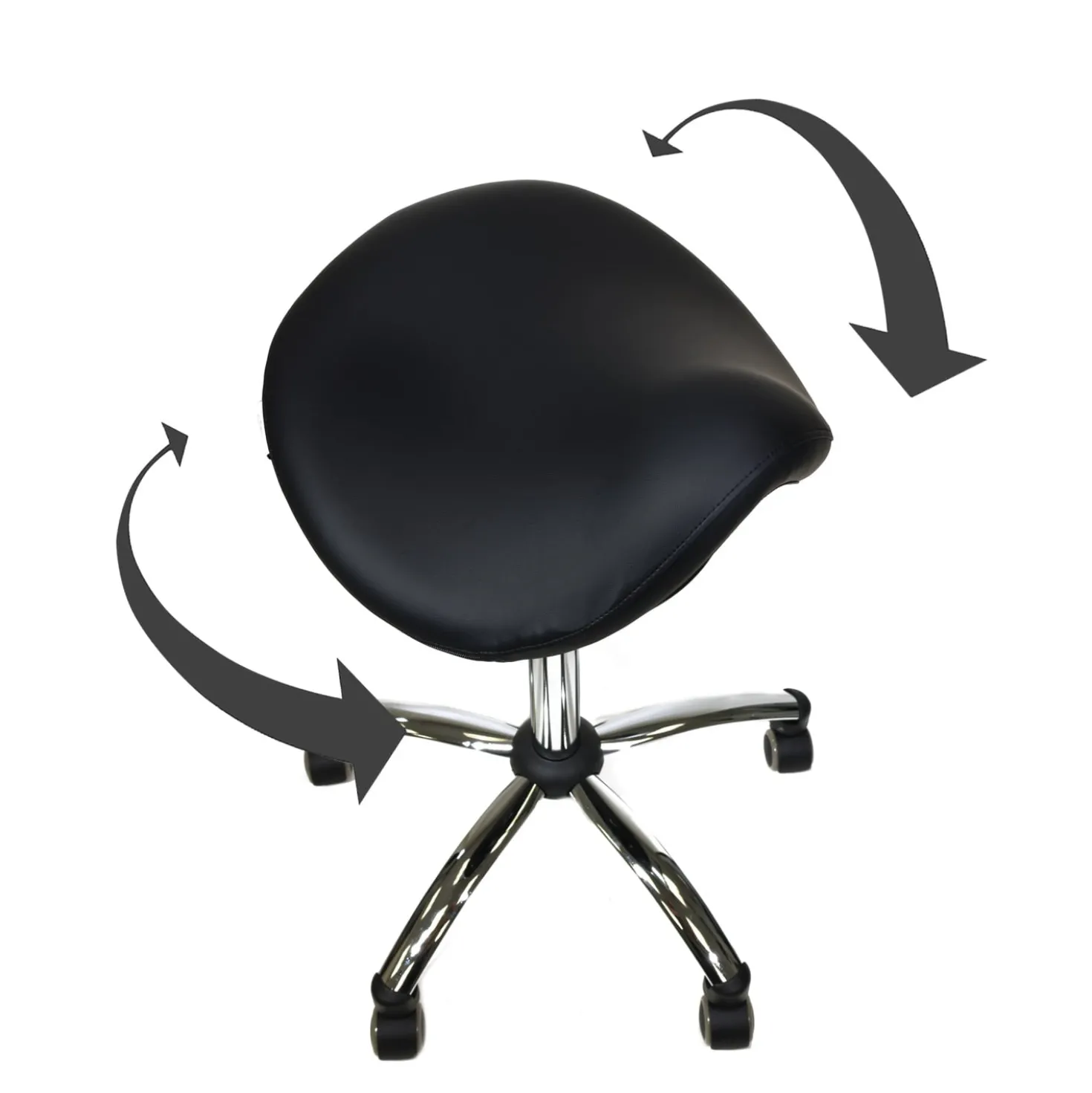 Comfort-Sattelhocker mit Swing-Mechanismus