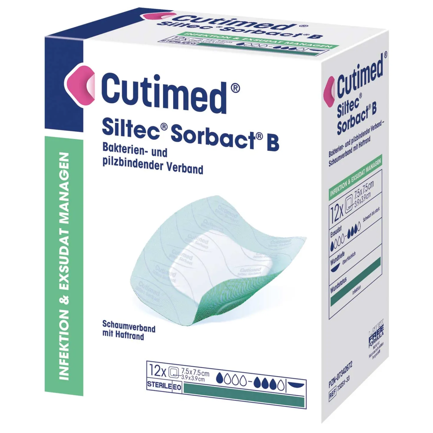 Cutimed® Siltec® Sorbact® B