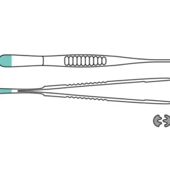 De Bakey Pinzette, 15,5 cm