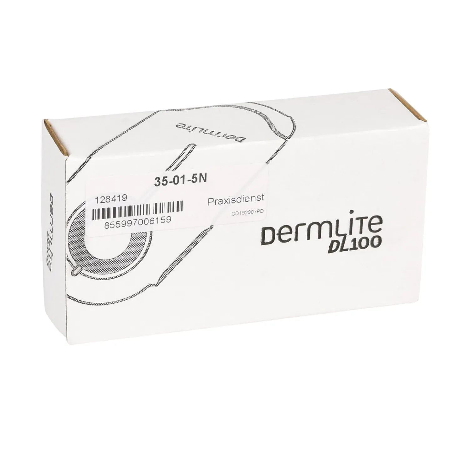 DermLite DL100, Auflichtdermatoskop