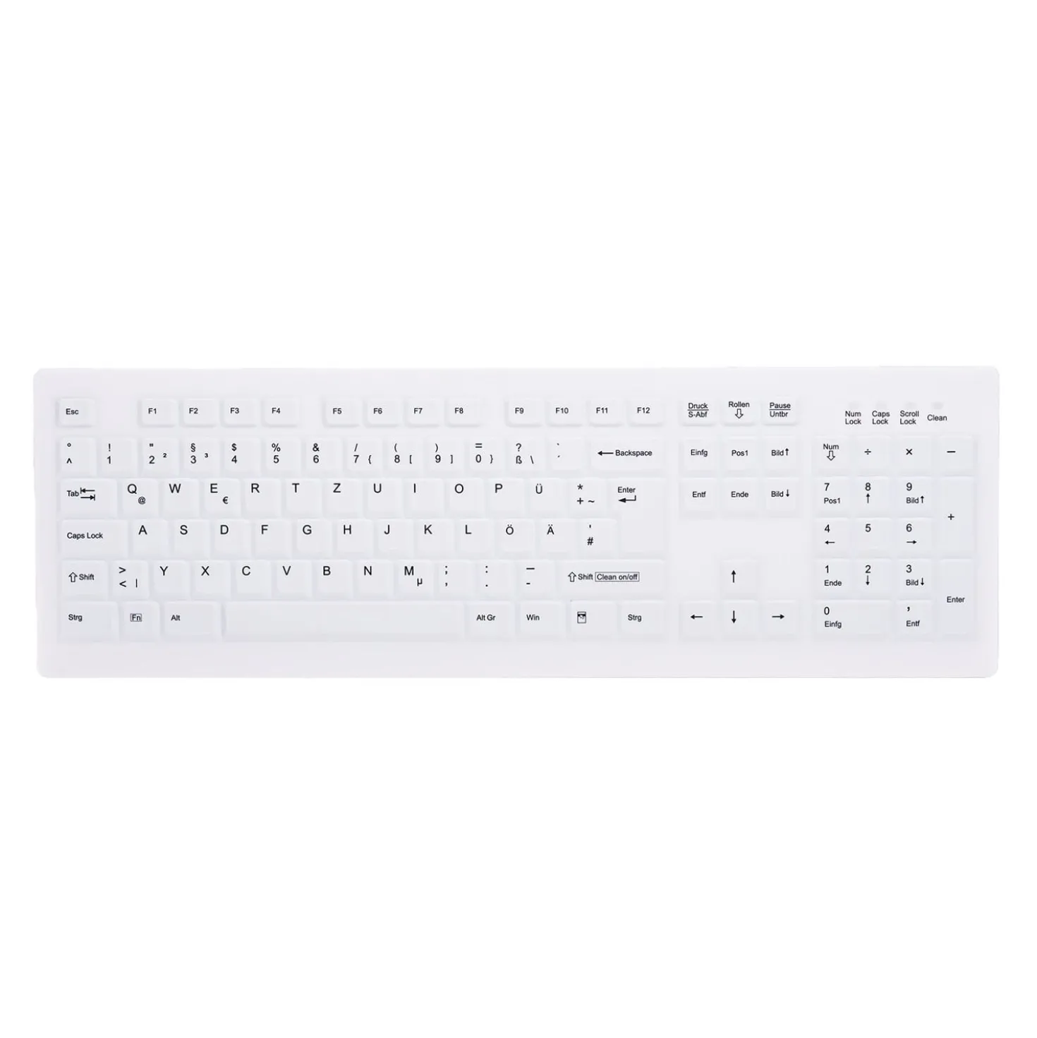 Desinfizierbare Tastatur AK-C8100