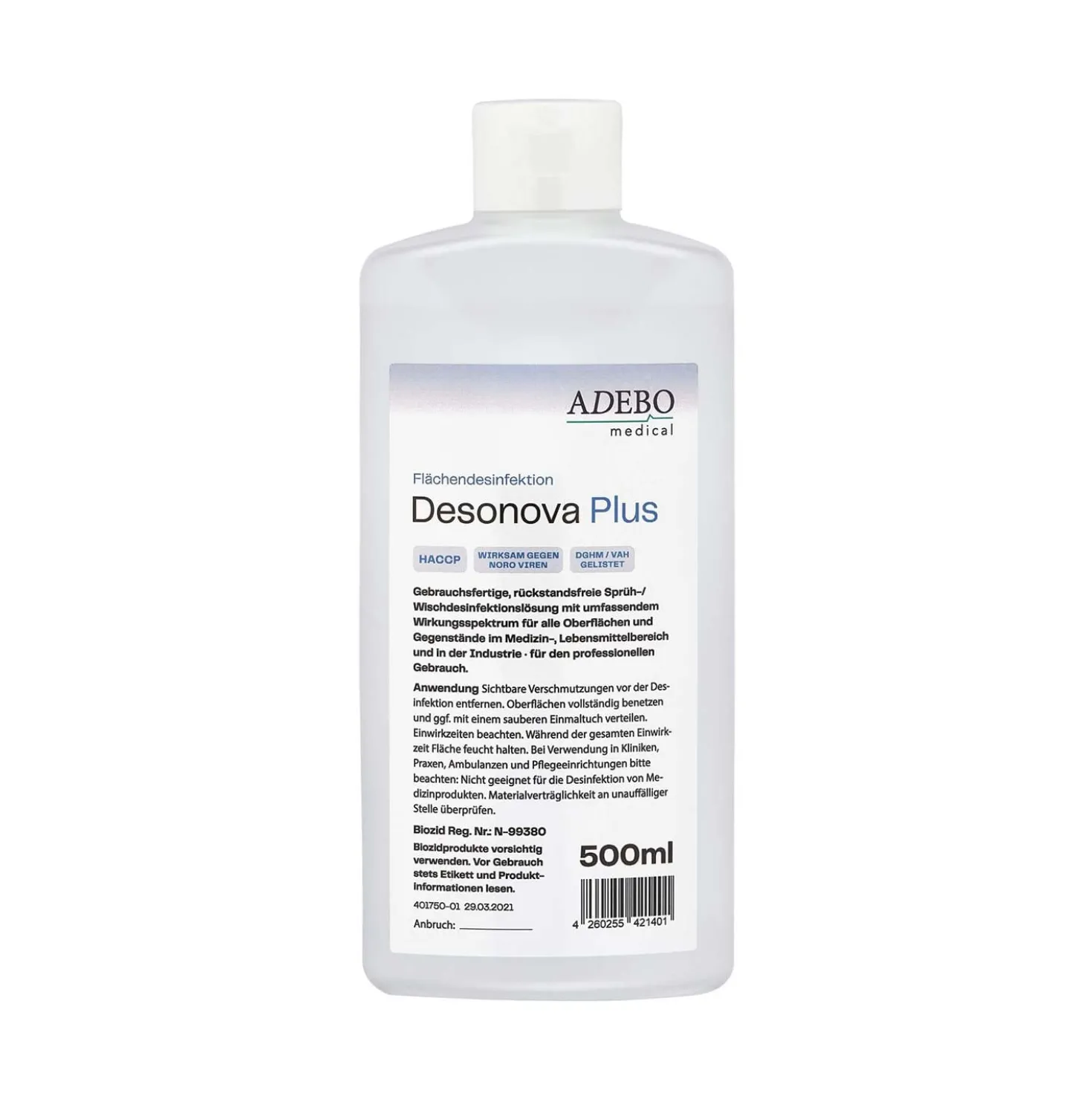 Desonova Plus Flächendesinfektion