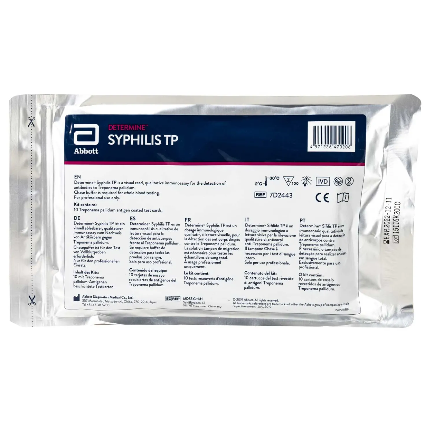 DETERMINE™ Syphilis TP Schnelltest