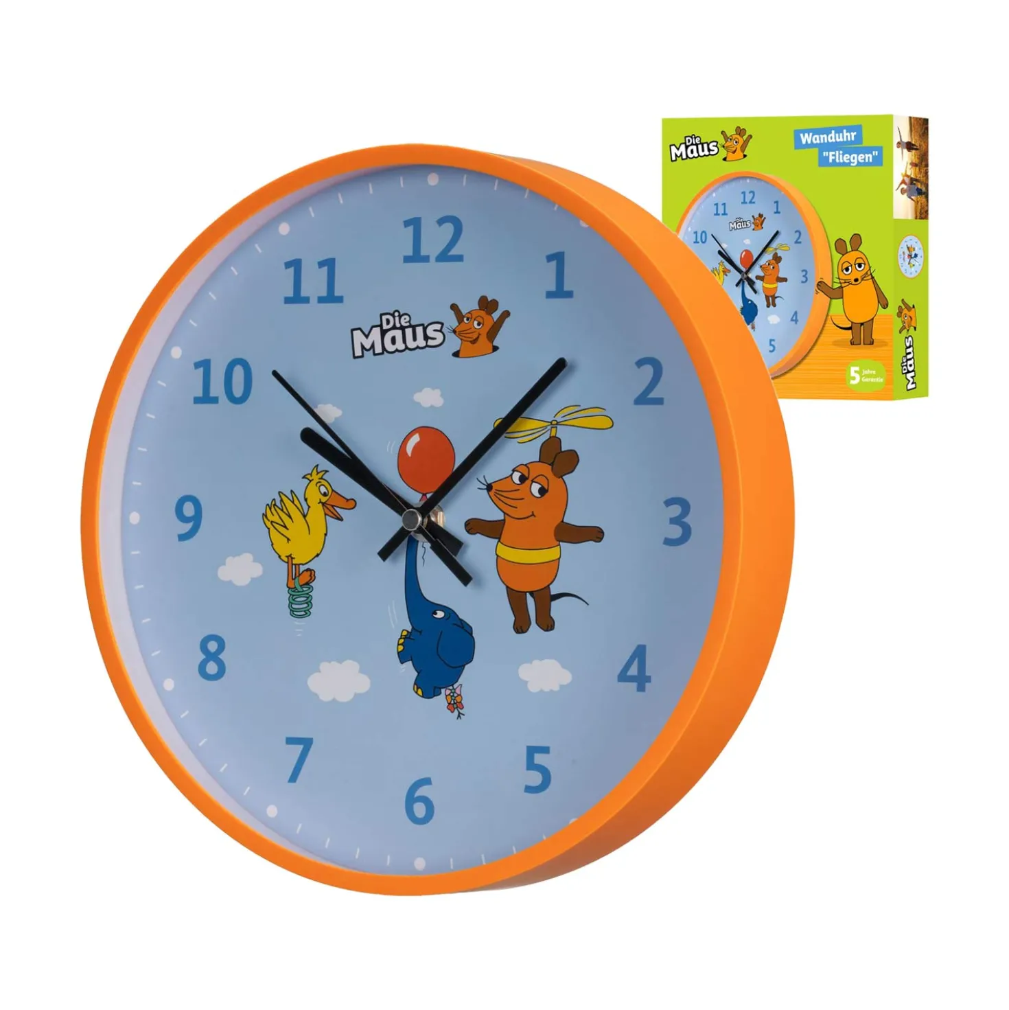 DieMaus Kinderwanduhr