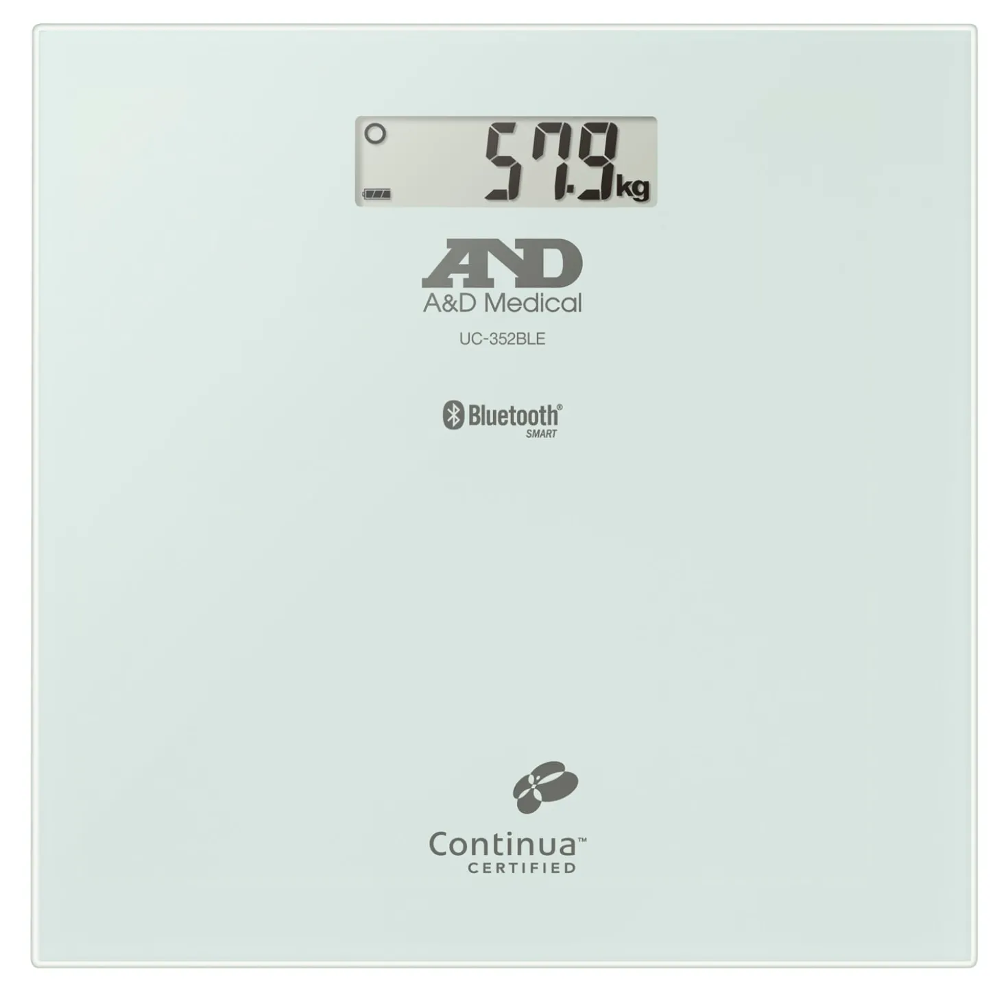 Digitale Bluetooth-Personenwaage aus Glas UC-352BLE