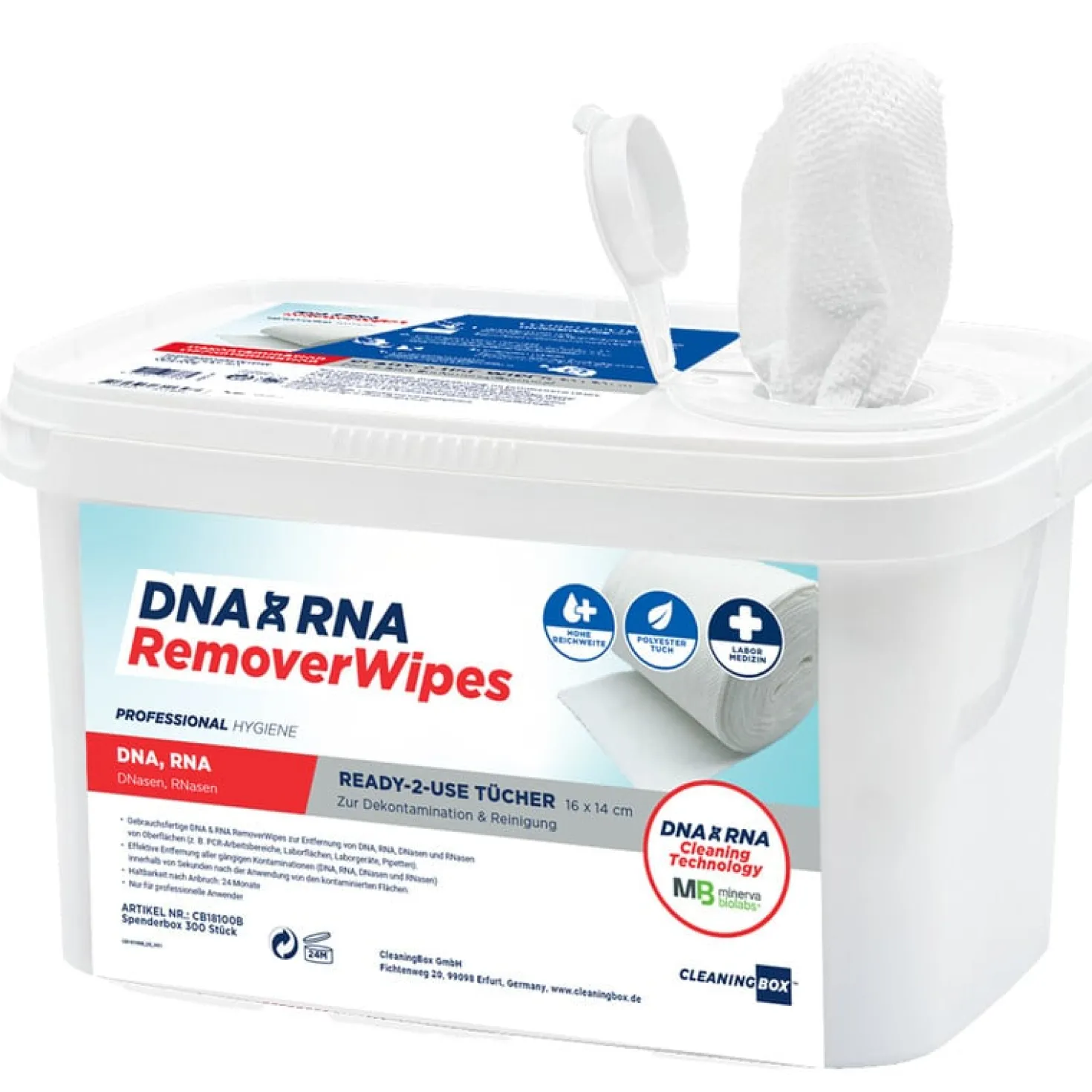 DNA & RNA RemoverWipes Spenderbox