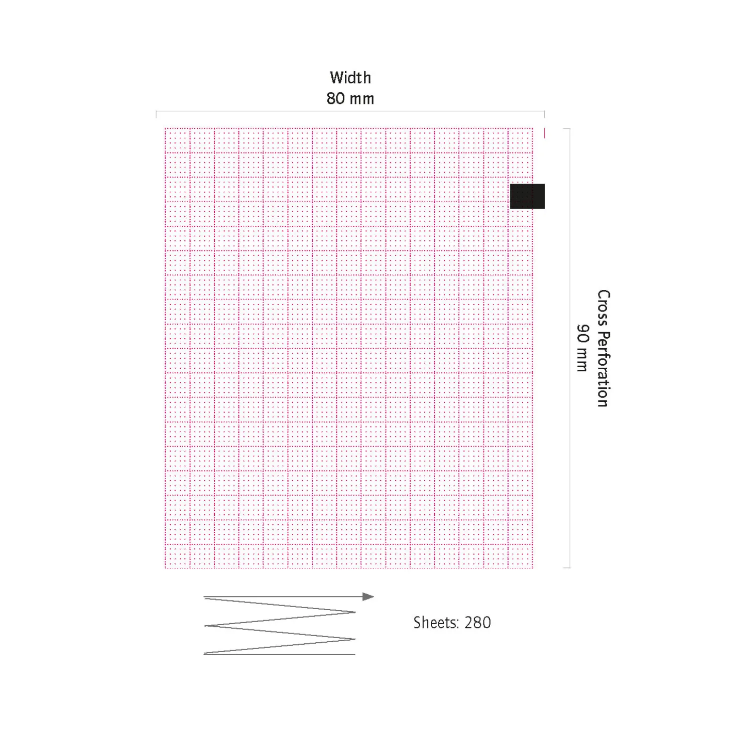 EKG Papier für GE MAC 600/400