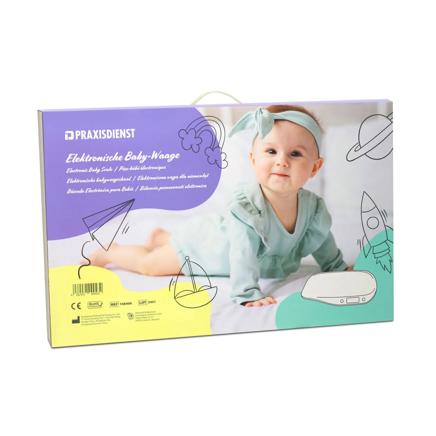 Elektronische Baby-Waage