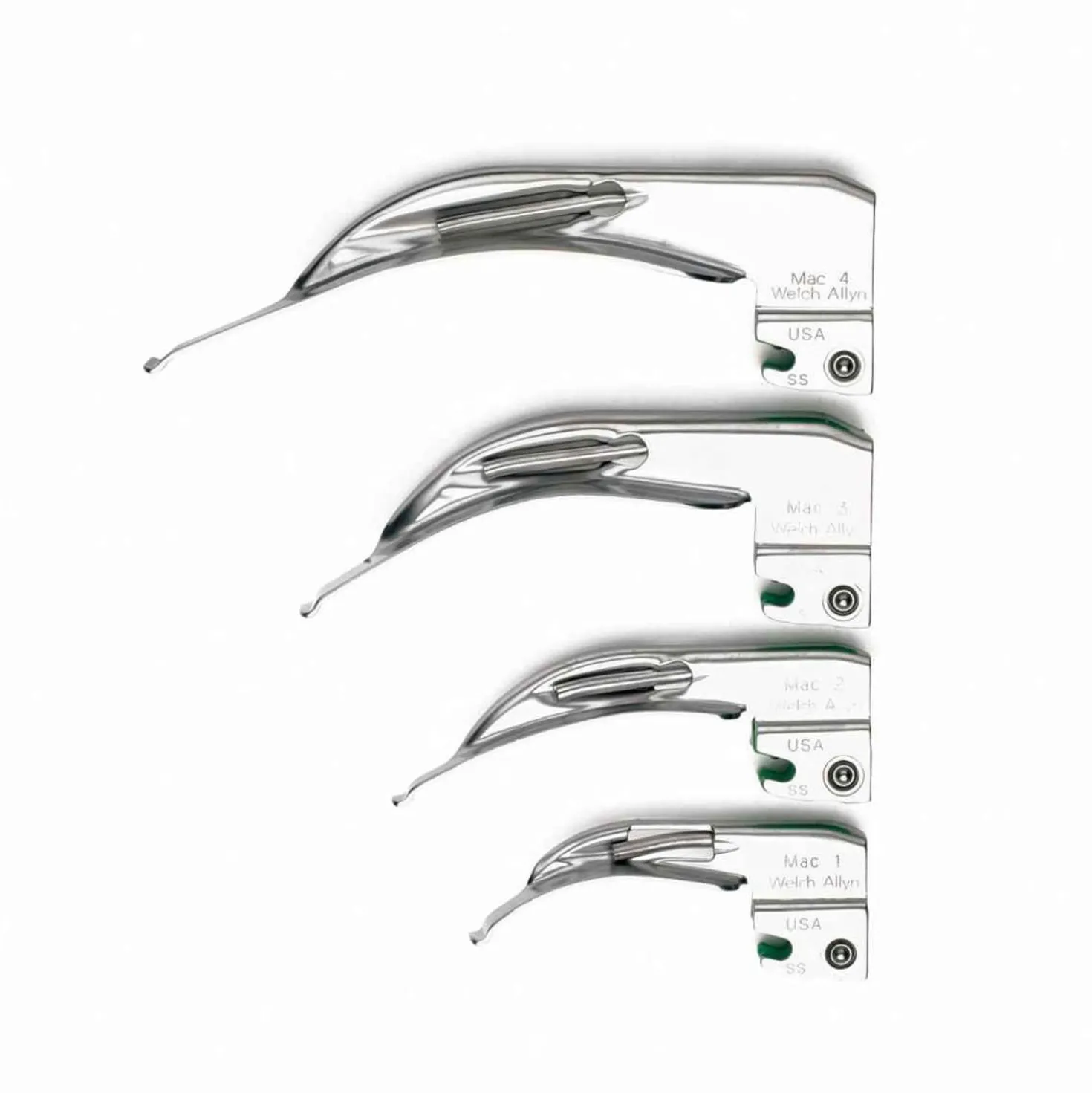 Englisch-Macintosh Laryngoskop-Set