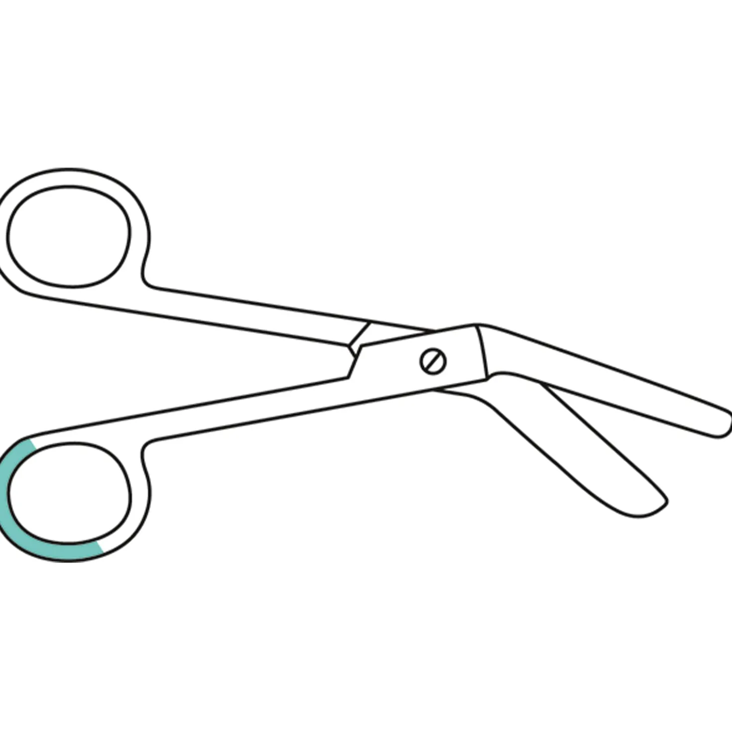 Episiotomie-Schere nach Braun-Stadler, 14,5 cm
